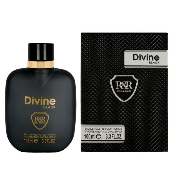 DIVINE BLACK Perfume – Modern & Long-Lasting Fragrance for Men and Women
